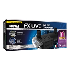 FLUVAL UVC IN-LINE Clarifier - 6W op til 1500liter akvarier - til FX2/ FX4/ FX6